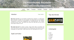 Desktop Screenshot of die-klimaschutz-baustelle.de